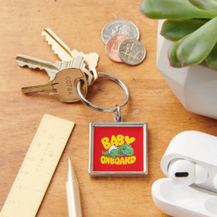 Chaveiro Bebê Dinossauro Gelado No Decano Do Carro Conselho