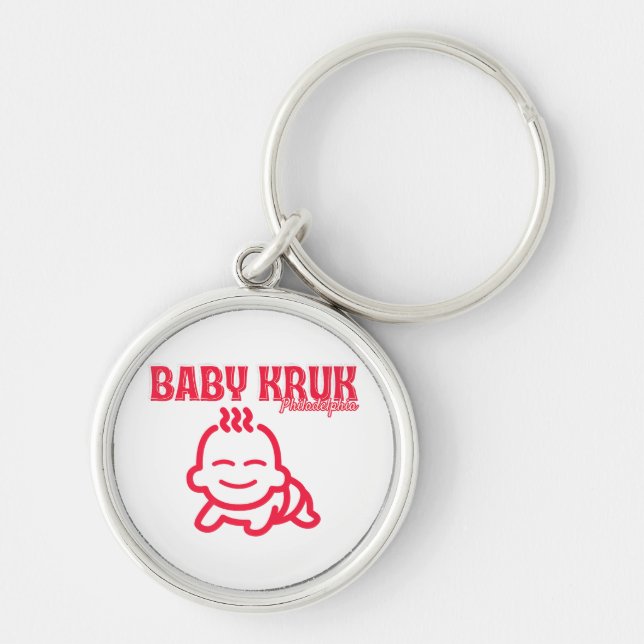 Chaveiro Bebê Engraçado Kruk Philadelphia Premium  (Frente)
