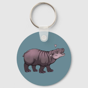 Chaveiro Bebê Hipopótamo Pigmeu