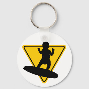 Chaveiro Bebê no conselho (do surf)