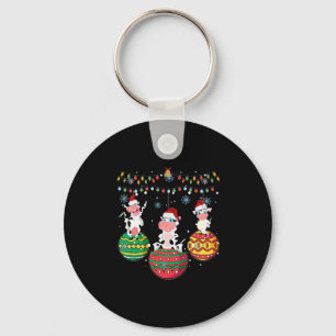 Chaveiro Bebê Vaca Natal