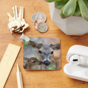 Chaveiro Bebês Mais Pobres Key Deer Stag & Fawn
