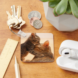 Chaveiro Bebês Mais Pobres Tabby Kitten Kiss