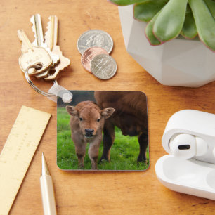 Chaveiro Bebês Mais Pobres   Vaca e vitelo