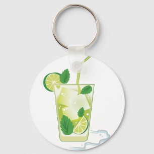 Chaveiro Bebida da hortelã & do limão
