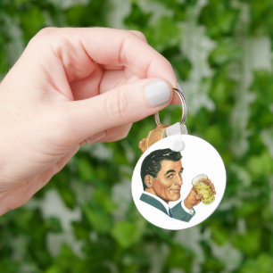 Chaveiro Bebidas de Cocktails Vintage, Bebidas de Bebendo H