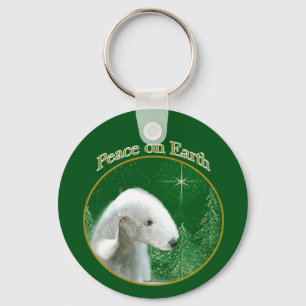 Chaveiro Bedlington Terrier Peace