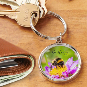 Chaveiro Bee Happy Bumblebee