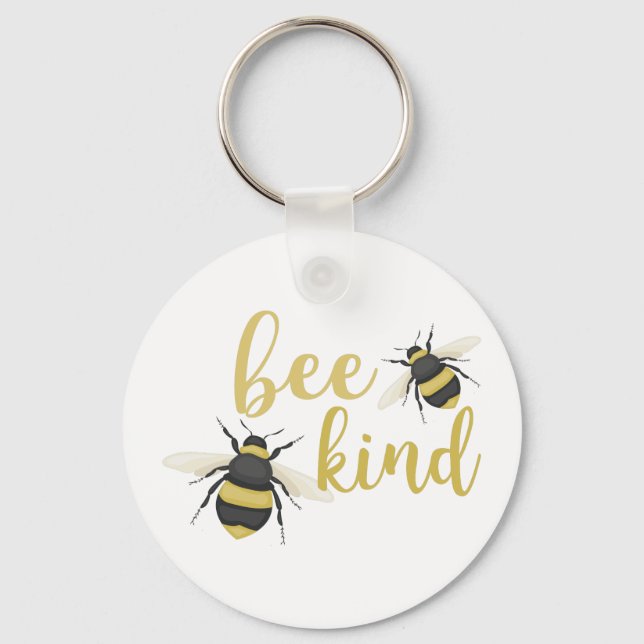 Chaveiro Bee Kind (Frente)
