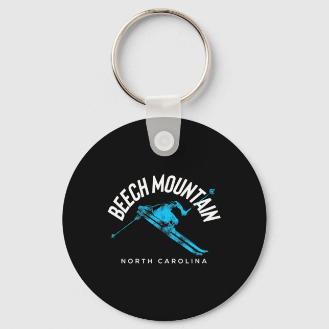 Chaveiro Beech Mountain Nc Ski (Frente)