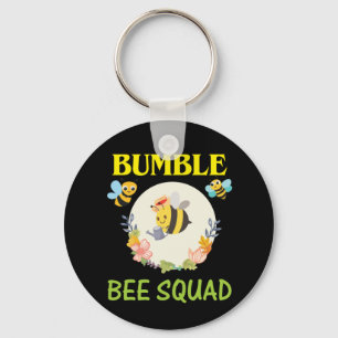 Chaveiro Beekeeper Art Bumble Bee Squad