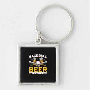 Chaveiro Beer Drinker Baseball Beball Humor Aniversário