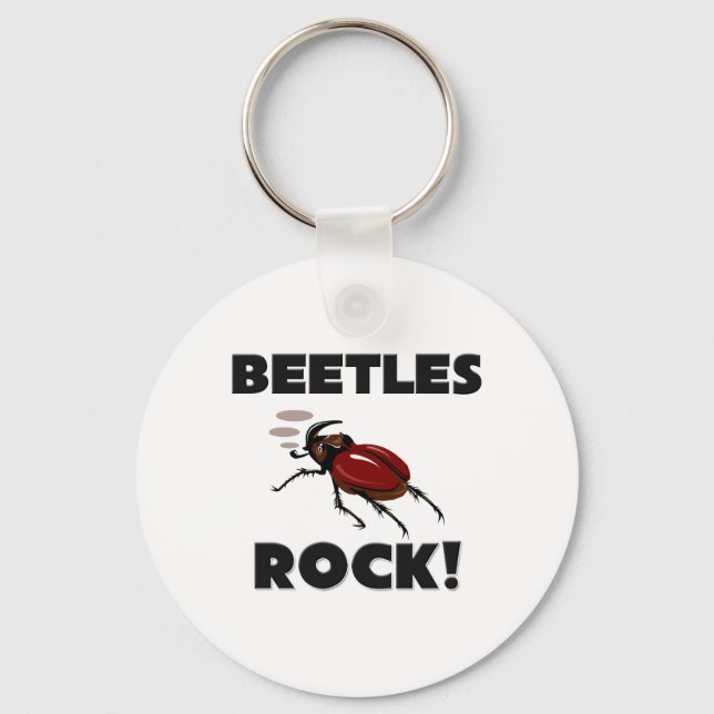 Chaveiro Beetles Rock (Frente)