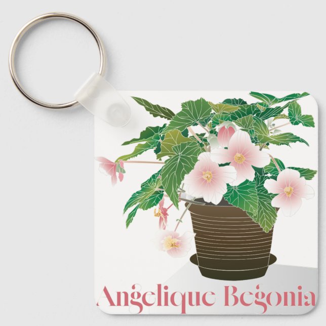Chaveiro Begonia Keychain (Frente)