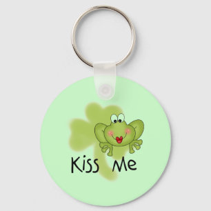 Chaveiro Beije-me camiseta e presentes do comedor de rãs