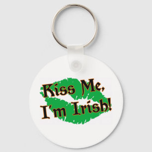 Chaveiro Beije-me que eu sou irlandês