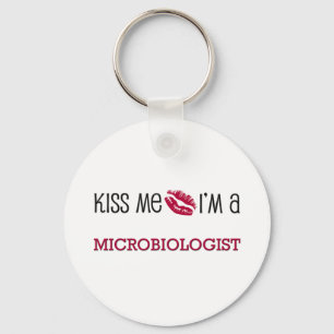 Chaveiro Beije-me que eu sou um MICROBIOLOGISTA