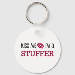 Chaveiro Beije-me que eu sou um STUFFER
