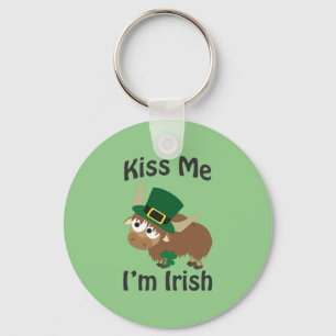 Chaveiro Beije-me, sou irlandês Yak