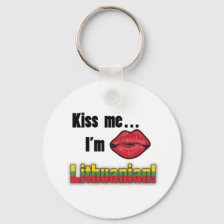 Chaveiro Beije-me, sou lituano