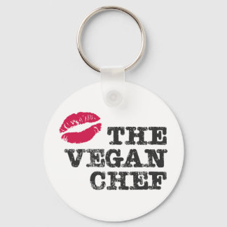 Chaveiro Beije o Chef de Vegan