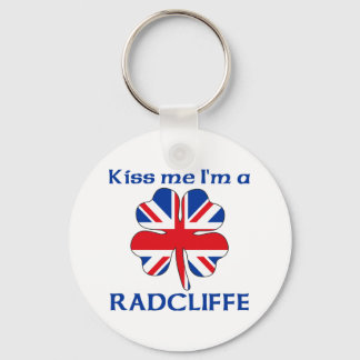 Chaveiro Beijo Britânico Personalizado Eu sou Radcliffe