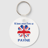 Beijo britânico personalizado, sou Payne