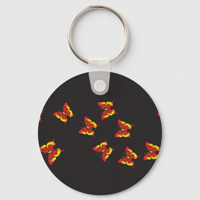 Chaveiro Beijos e Sonhos da Borboleta (Frente)