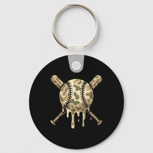 Chaveiro Beisebol Camo Baseball Bats Beball Boys Esporte Le