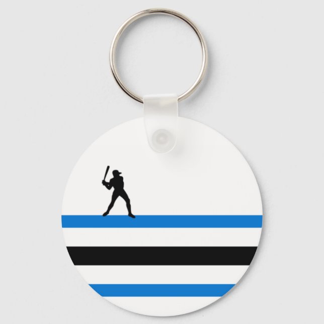 Chaveiro beisebol, estrela do ar. (Frente)