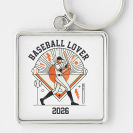 Chaveiro Beisebol Global Personalizado 2026