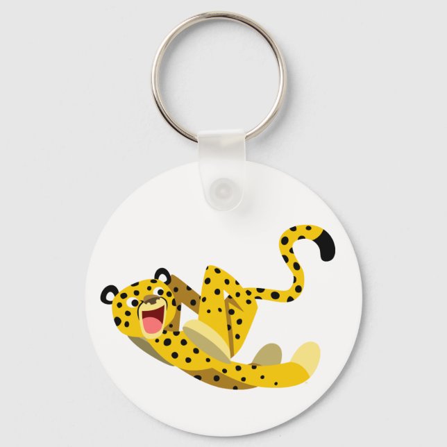 Chaveiro Bela Cartoon Cheetah (Frente)