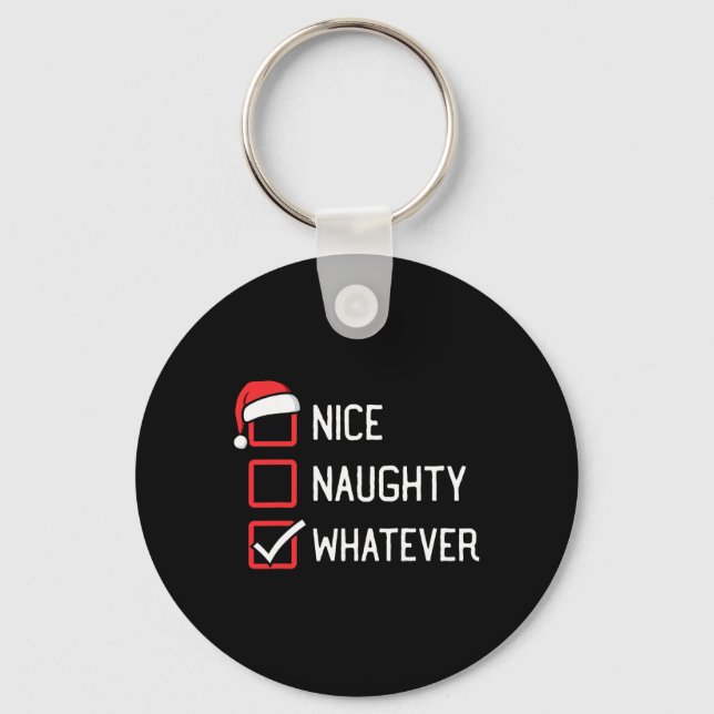 Chaveiro Bela Lista Maldita, Qualquer Natal (Frente)