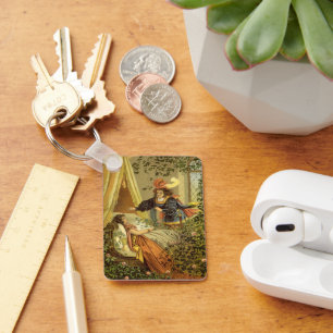 Chaveiro Bela Vintage Dormindo, Contos De Fada Vitoriana