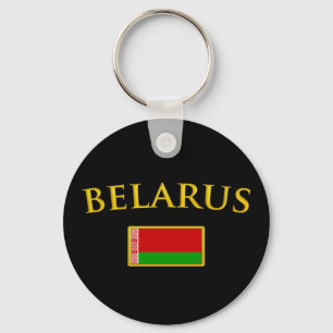 Chaveiro Belarus dourado