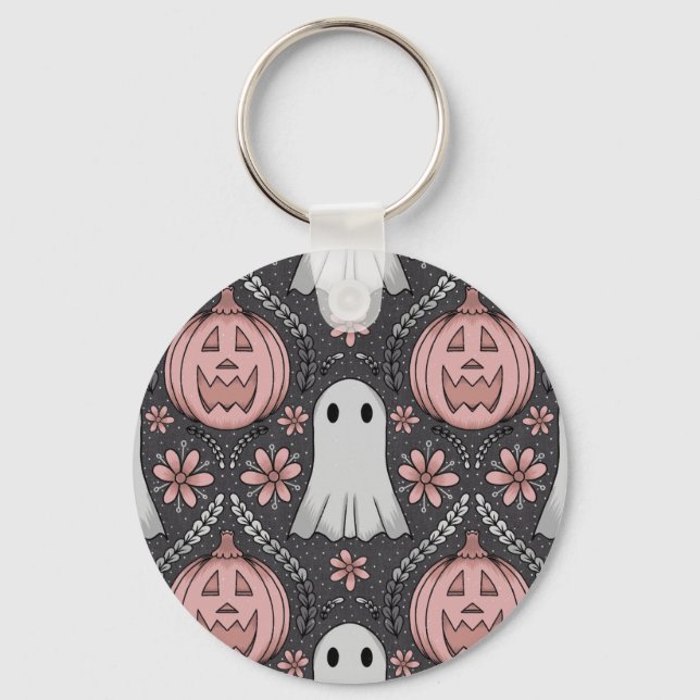 Chaveiro Beleza de Halloween  (Frente)