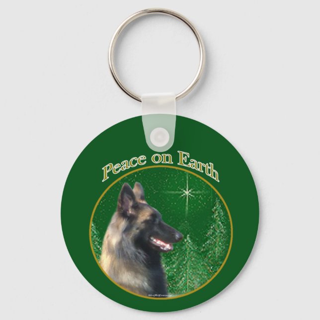 Chaveiro Belga Tervuren Peace (Frente)