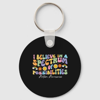 Chaveiro Believe in A Spectrum of Possibilities Autism