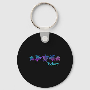 Chaveiro Belize Beach Design _ Presente de tartaruga tribal