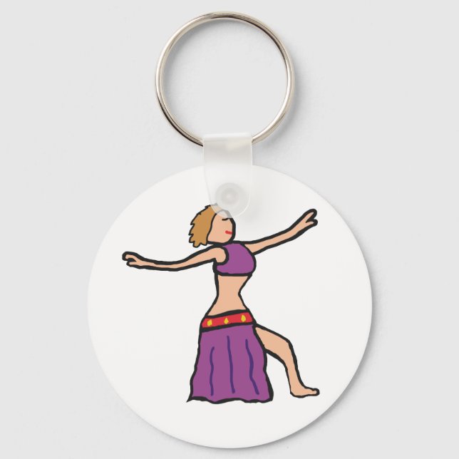 Chaveiro Belly Dancing (Frente)
