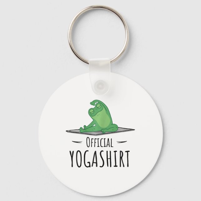 Chaveiro Belo Chakra Yogi Namaste e Meditações Om M (Frente)