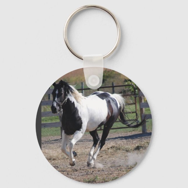 Chaveiro Belo Paint Pinto Horse (Frente)