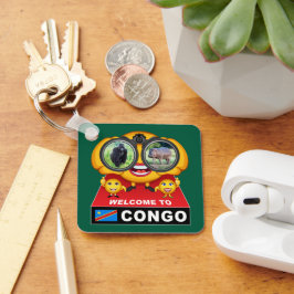 Chaveiro Bem-vindo ao Congo