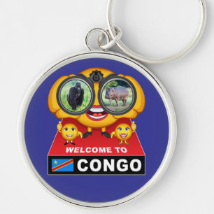 Chaveiro Bem-vindo ao Congo