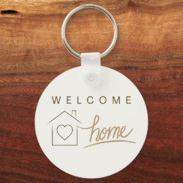 Chaveiro Bem-vindo ao Home Real Estate Client - Orçamento m