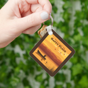 Chaveiro Bem-Vindo Ao Meu Lugar Feliz