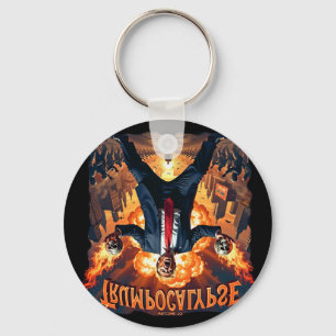 Chaveiro Bem-vindo ao Trump-ocalypse Engraçado Donald Trump