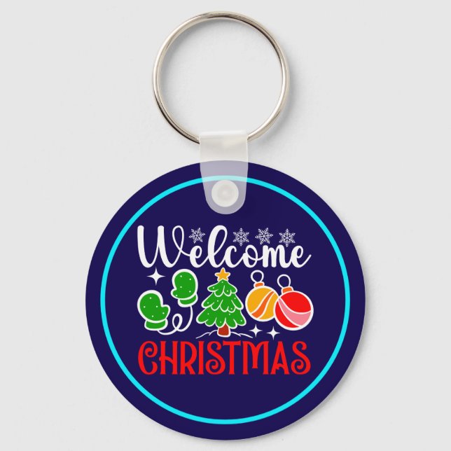Chaveiro Bem-vindo Natal-63758 (Frente)