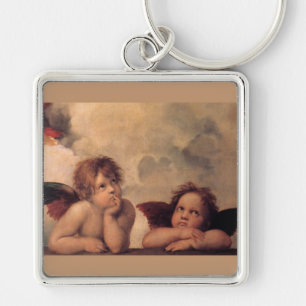Chaveiro Bênção da fé de Raphael da fé do anjo bonito