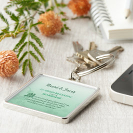 Chaveiro Bênção dos Parabéns de Casamento Irlandeses